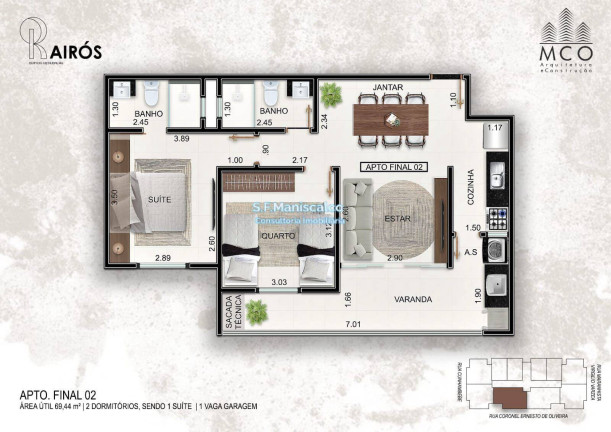 Imagem Apartamento com 2 Quartos à Venda, 74 m² em Centro - Ubatuba