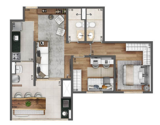 Imagem Imóvel com 2 Quartos à Venda, 64 m² em Santana - São Paulo Imagem Imóvel com 2 Quartos à Venda, 64 m² em Santana - São Paulo