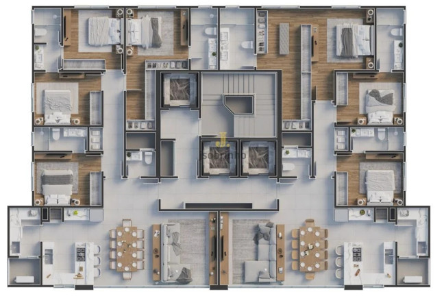 Imagem Cobertura com 4 Quartos à Venda, 135 m² em Centro - Balneário Camboriú Imagem Cobertura com 4 Quartos à Venda, 135 m² em Centro - Balneário Camboriú