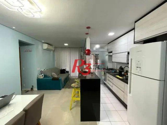 Imagem Apartamento com 2 Quartos à Venda, 71 m² em Vila Matias - Santos