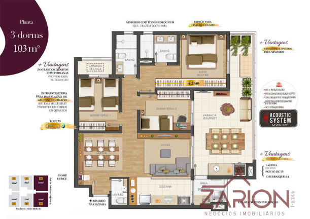 Imagem Apartamento com 3 Quartos à Venda, 73 m² em Parque Residencial Aquarius - São José Dos Campos Imagem Apartamento com 3 Quartos à Venda, 73 m² em Parque Residencial Aquarius - São José Dos Campos