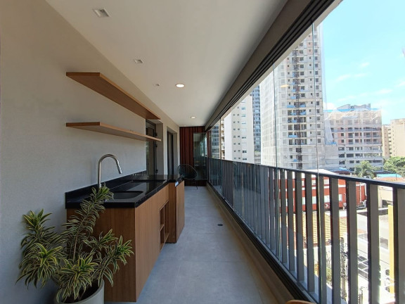 Imagem Apartamento com 1 Quarto para Alugar, 53 m² em Brooklin - São Paulo