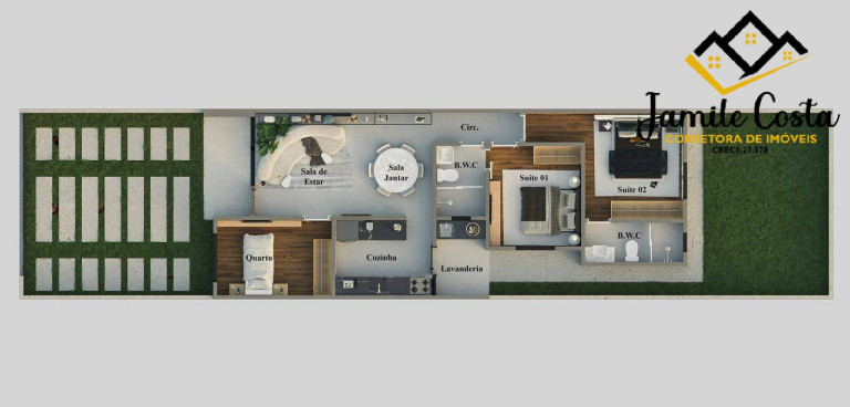 Imagem Casa com 3 Quartos à Venda, em Sim - Feira De Santana Imagem Casa com 3 Quartos à Venda, em Sim - Feira De Santana