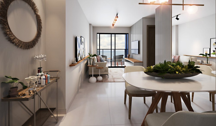 Imagem Apartamento com 2 Quartos à Venda, 53 m² em Mangabeiras - Maceió
