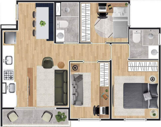 Imagem Studio com 1 Quarto à Venda, 26 m² em Butantã - São Paulo Imagem Studio com 1 Quarto à Venda, 26 m² em Butantã - São Paulo