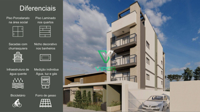 Imagem Apartamento com 2 Quartos à Venda, 68 m² em Parque Da Fonte - São José Dos Pinhais Imagem Apartamento com 2 Quartos à Venda, 68 m² em Parque Da Fonte - São José Dos Pinhais