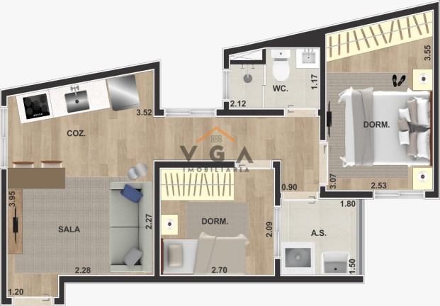 Imagem Apartamento com 2 Quartos à Venda, 45 m² em Jardim Brasília (zona Leste) - São Paulo Imagem Apartamento com 2 Quartos à Venda, 45 m² em Jardim Brasília (zona Leste) - São Paulo