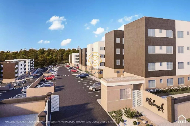 Imagem Apartamento com 2 Quartos à Venda, 51 m² em Campina Da Arruda - Almirante Tamandaré