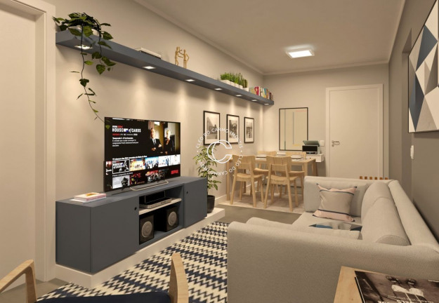 Imagem Apartamento com 1 Quarto à Venda, 47 m² em Bonfim - Santa Maria Imagem Apartamento com 1 Quarto à Venda, 47 m² em Bonfim - Santa Maria