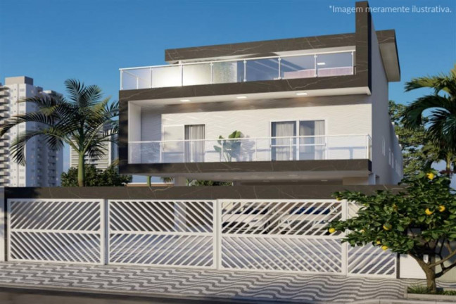 Casa com 3 Quartos à Venda, 79 m² em Guilhermina - Praia Grande