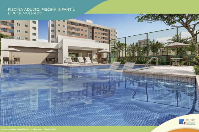 Imagem Imóvel com 2 Quartos à Venda, 56 m² em Itapuã - Salvador Imagem Imóvel com 2 Quartos à Venda, 56 m² em Itapuã - Salvador