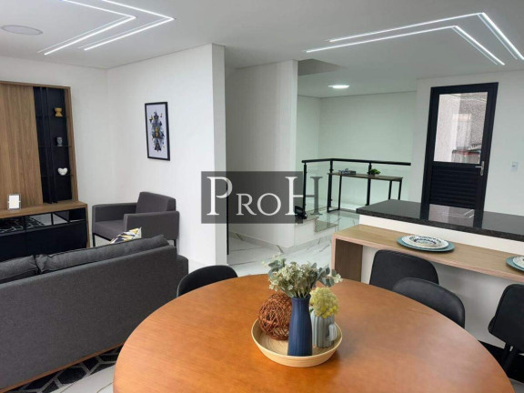 Imagem Casa de Condomínio com 3 Quartos à Venda, 140 m² em Campestre - Santo André