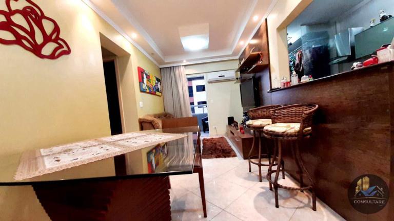 Imagem Apartamento com 3 Quartos à Venda, 77 m² em Aparecida - Santos