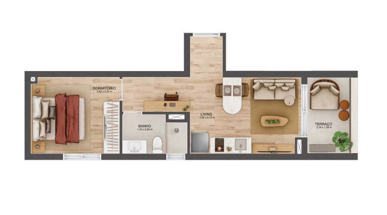 Imagem Imóvel com 1 Quarto à Venda, 52 m² em Ibirapuera - São Paulo