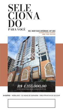 Imagem Apartamento com 4 Quartos à Venda, 222 m² em Meia Praia - Itapema Imagem Apartamento com 4 Quartos à Venda, 222 m² em Meia Praia - Itapema