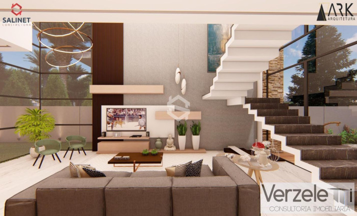 Imagem Casa com 3 Quartos à Venda, 309 m² em Jardim Dourado - Porto Belo