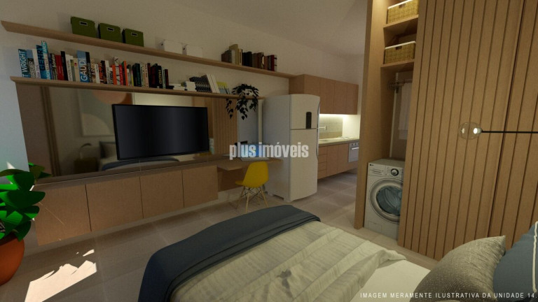 Imagem Apartamento com 1 Quarto à Venda, 25 m² em Jardim Taquaral - São Paulo Imagem Apartamento com 1 Quarto à Venda, 25 m² em Jardim Taquaral - São Paulo