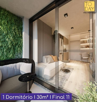 Imagem Studio com 1 Quarto à Venda, 27 m² em Vila Mariana - São Paulo