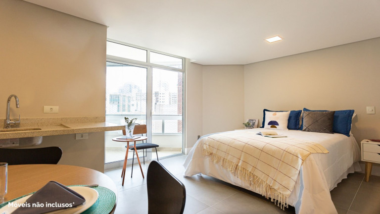 Imagem Apartamento com 1 Quarto à Venda, 34 m² em São Paulo Imagem Apartamento com 1 Quarto à Venda, 34 m² em São Paulo