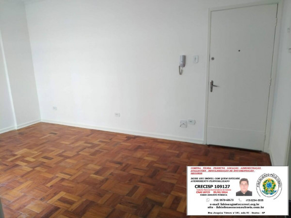 Imagem Apartamento com 1 Quarto à Venda, 30 m² em Gonzaga - Santos Imagem Apartamento com 1 Quarto à Venda, 30 m² em Gonzaga - Santos