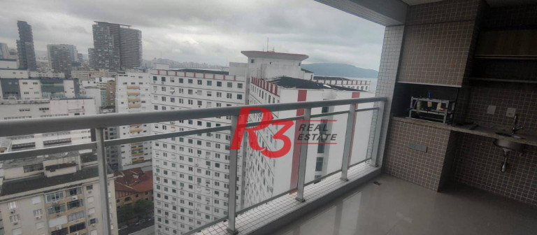 Apartamento com 3 Quartos à Venda, 100 m² em José Menino - Santos