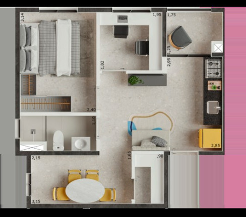 Imagem Apartamento com 1 Quarto à Venda, 29 m² em Jabaquara - São Paulo Imagem Apartamento com 1 Quarto à Venda, 29 m² em Jabaquara - São Paulo