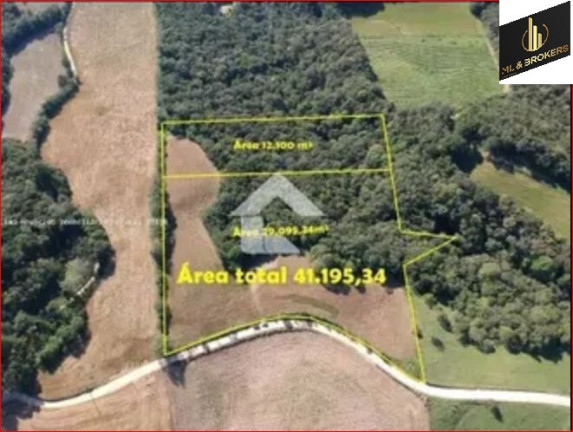 Imóvel à Venda, 41.195 m² em Zona Rural - Balsa Nova
