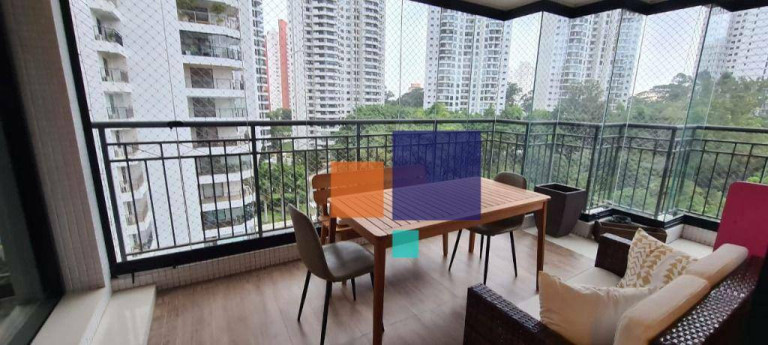Imagem Apartamento com 4 Quartos à Venda ou Locação, 370 m² em Santo Amaro - São Paulo