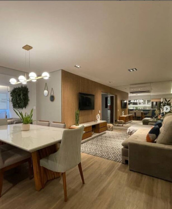 Apartamento com 3 Quartos à Venda, 106 m² em Canto Do Forte - Praia Grande