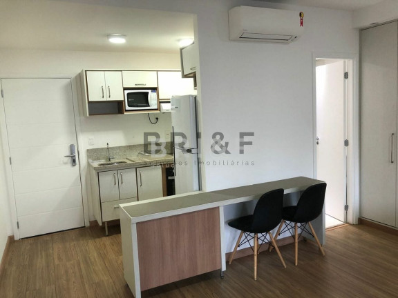 Imagem Apartamento com 1 Quarto para Alugar, 44 m² em Brooklin - São Paulo Imagem Apartamento com 1 Quarto para Alugar, 44 m² em Brooklin - São Paulo