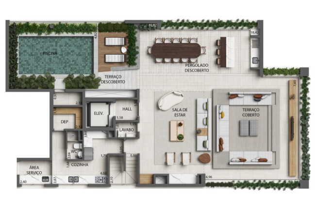 Imagem Cobertura com 3 Quartos à Venda, 392 m² em Moema - São Paulo