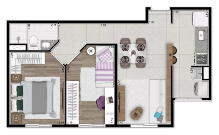 Imagem Imóvel com 2 Quartos à Venda, 44 m² em Jardim Diogo - Guarulhos Imagem Imóvel com 2 Quartos à Venda, 44 m² em Jardim Diogo - Guarulhos