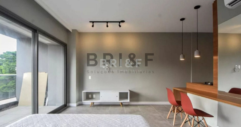 Imagem Apartamento com 1 Quarto para Alugar, 41 m² em Brooklin - São Paulo Imagem Apartamento com 1 Quarto para Alugar, 41 m² em Brooklin - São Paulo