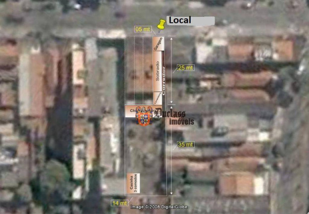 Imagem Terreno à Venda, 624 m² em Vila Pires - Santo André
