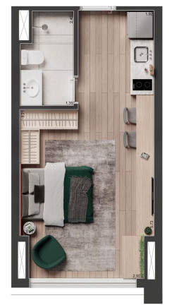 Imagem Apartamento com 1 Quarto à Venda, 34 m² em Vila Mariana - São Paulo Imagem Apartamento com 1 Quarto à Venda, 34 m² em Vila Mariana - São Paulo