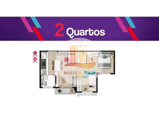 Imagem Apartamento com 2 Quartos à Venda, 39 m² em Vila Mascote - São Paulo