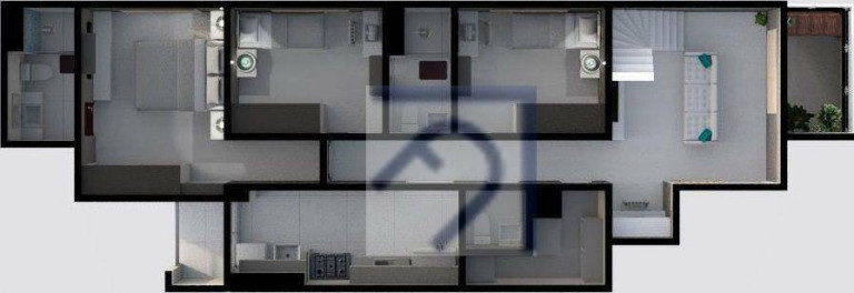 Imagem Cobertura com 3 Quartos à Venda, 165 m² em Capim Macio - Natal Imagem Cobertura com 3 Quartos à Venda, 165 m² em Capim Macio - Natal