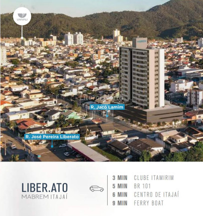 Imagem Apartamento com 3 Quartos à Venda, 80 m² em São Judas - Itajaí Imagem Apartamento com 3 Quartos à Venda, 80 m² em São Judas - Itajaí