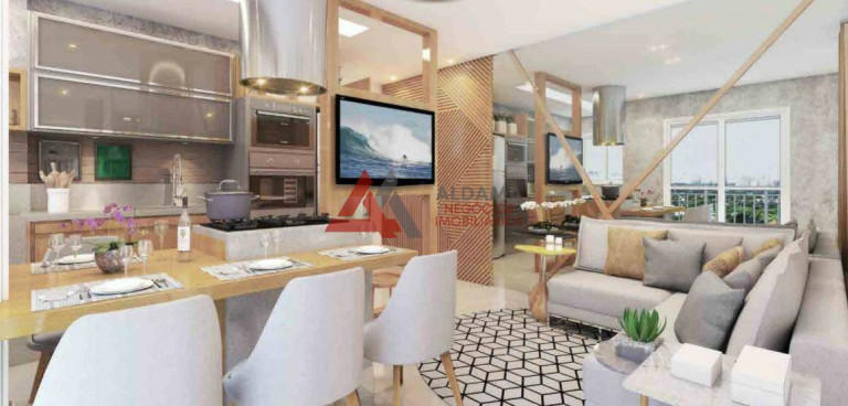 Apartamento com 2 Quartos à Venda, 41 m² em Vila Osasco - Osasco