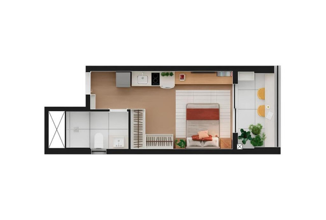 Imagem Apartamento com 1 Quarto à Venda, 49 m² em Consolação - São Paulo Imagem Apartamento com 1 Quarto à Venda, 49 m² em Consolação - São Paulo