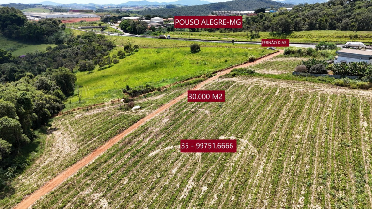 Imagem Terreno à Venda, 30.000 m² em Distrito Industrial (cdi) - Pouso Alegre Imagem Terreno à Venda, 30.000 m² em Distrito Industrial (cdi) - Pouso Alegre