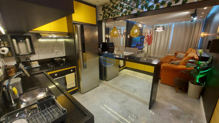 Imagem Apartamento com 1 Quarto à Venda, 65 m² em Embaré - Santos