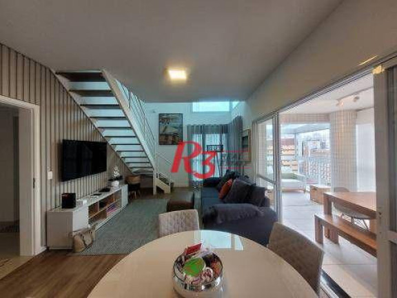 Imagem Imóvel com 2 Quartos à Venda, 121 m² em Gonzaga - Santos