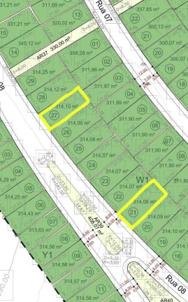 Imagem Terreno à Venda, 314 m² em Cascavel Imagem Terreno à Venda, 314 m² em Cascavel