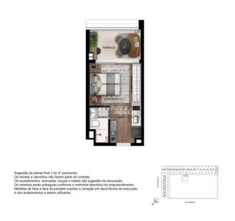 Imagem Apartamento com 1 Quarto à Venda ou Locação, 27 m² em Sumaré - São Paulo Imagem Apartamento com 1 Quarto à Venda ou Locação, 27 m² em Sumaré - São Paulo