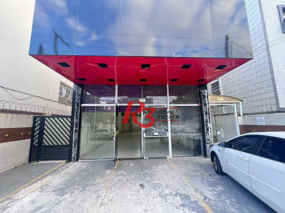 Loja para Alugar, 450 m² em Aparecida - Santos