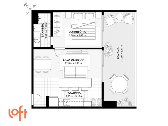 Imagem Apartamento com 1 Quarto à Venda, 57 m² em Pinheiros - São Paulo