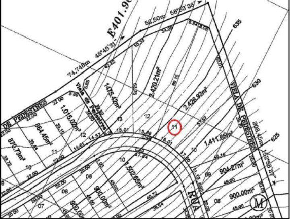 Terreno à Venda, 2.426 m² em Condomínio Reserva Do Paratehy - São José Dos Campos