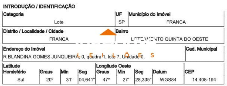 Imagem Terreno à Venda, 200 m² em Loteamento Quinta Do Oeste - Franca Imagem Terreno à Venda, 200 m² em Loteamento Quinta Do Oeste - Franca