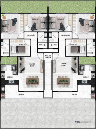 Imagem Apartamento com 3 Quartos à Venda, 80 m² em Itajubá Ii - Barra Velha